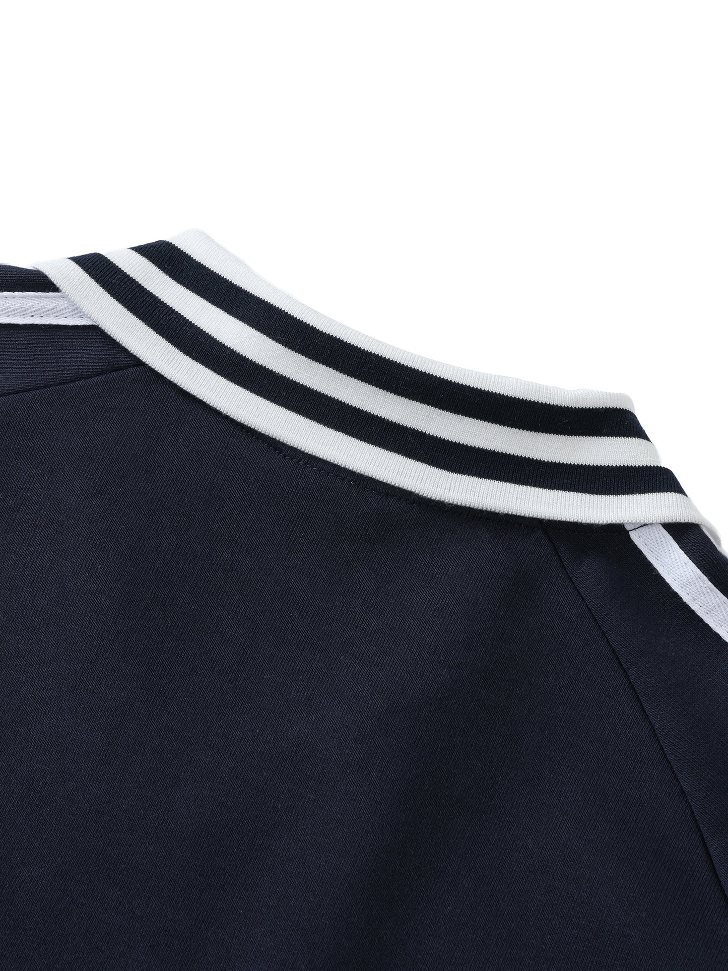 No 180 Offset Lapel Sweatshirt