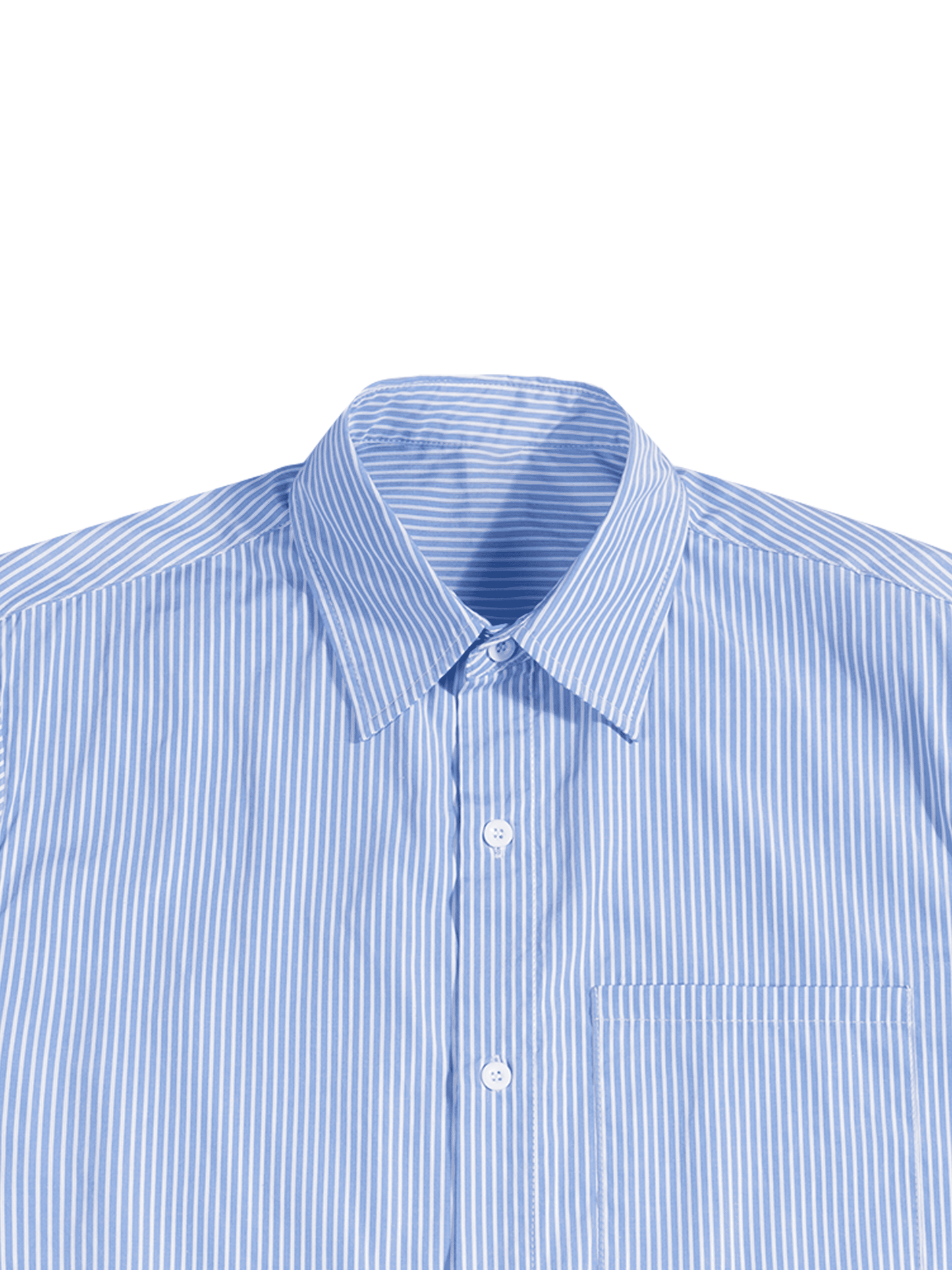 No 180 Signal Stripe Boxy Shirt