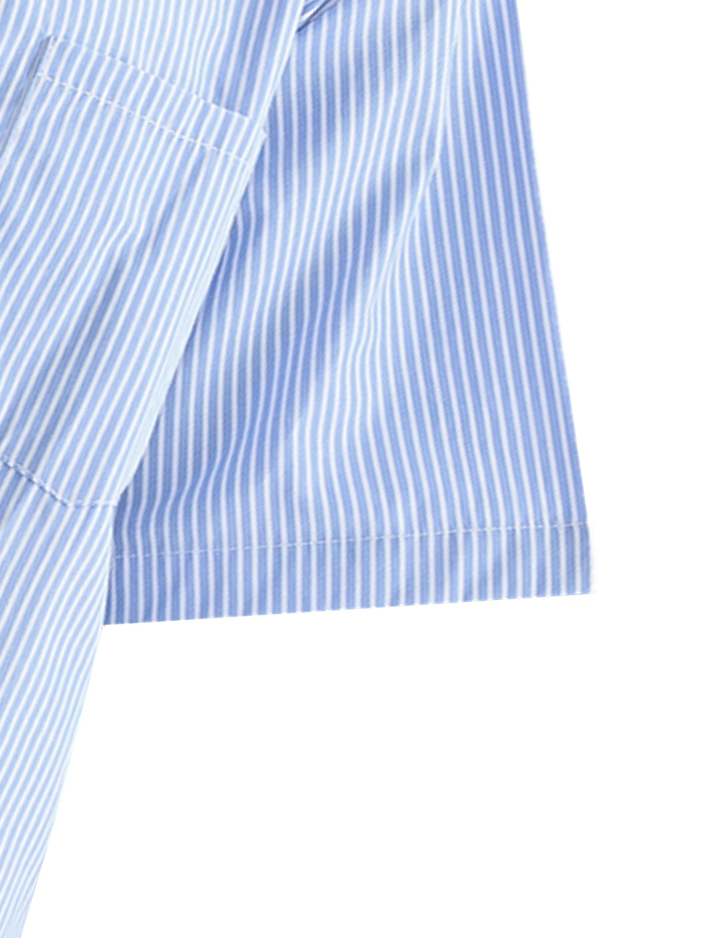 No 180 Signal Stripe Boxy Shirt