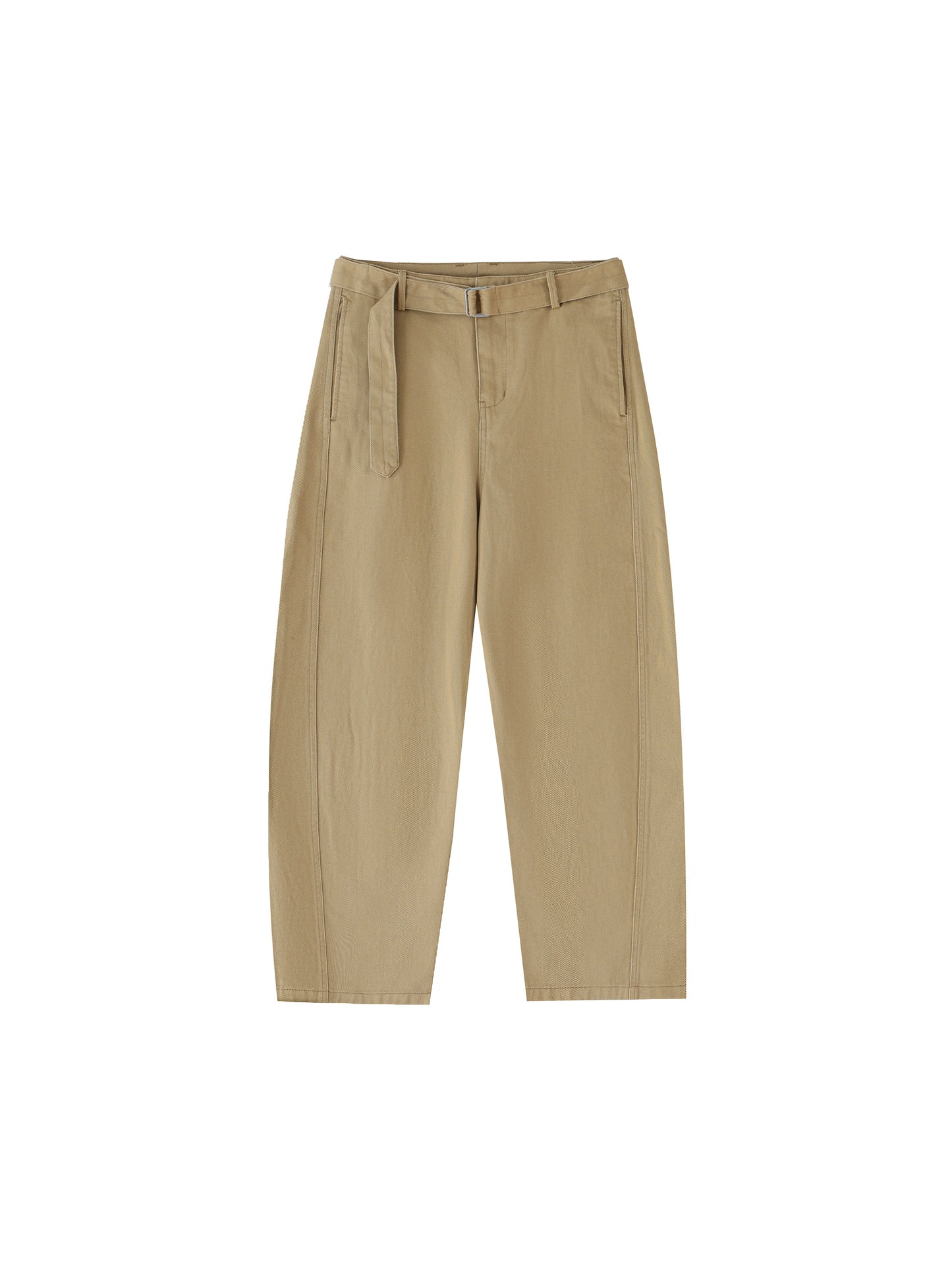 No 180 Foundation Belted Barrel Chinos