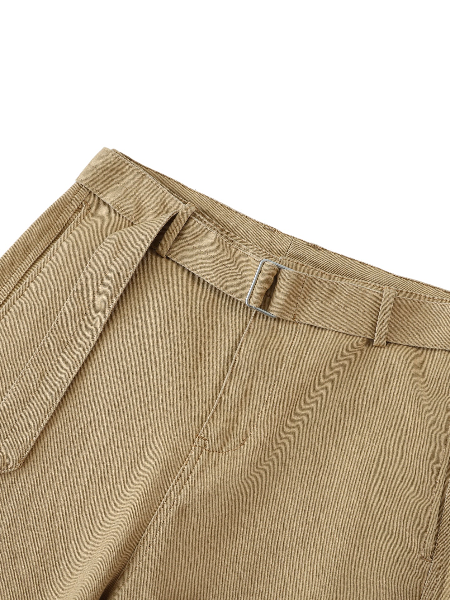 No 180 Foundation Belted Barrel Chinos