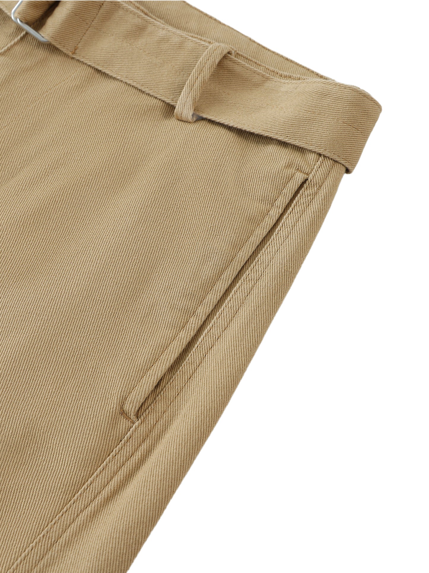 No 180 Foundation Belted Barrel Chinos