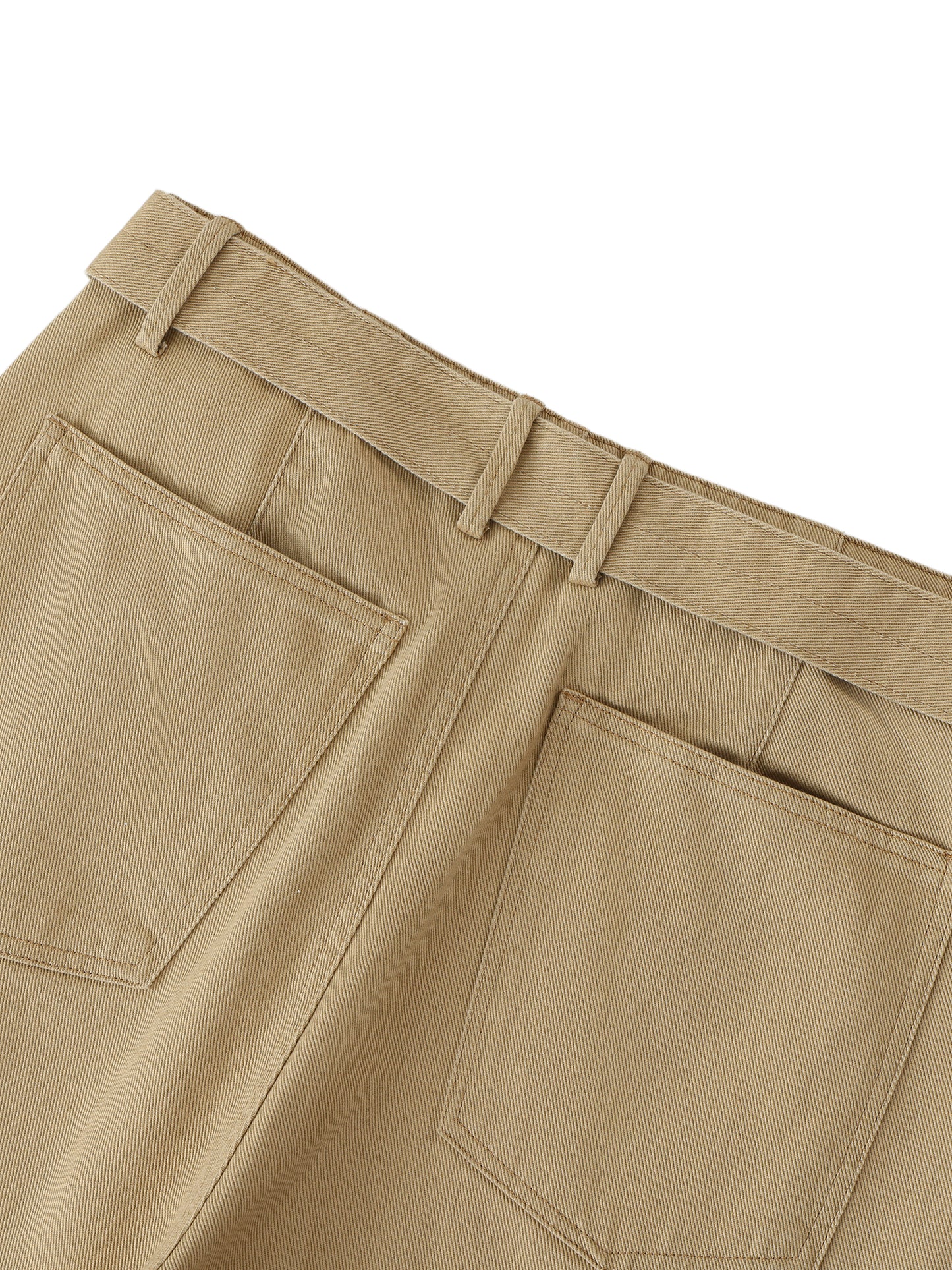 No 180 Foundation Belted Barrel Chinos