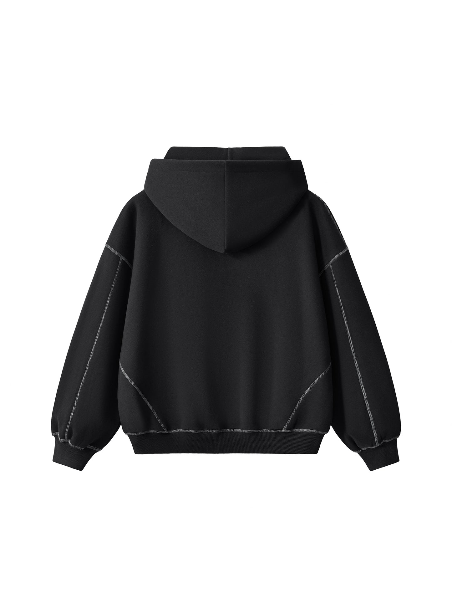 No 180 Blackout Zip Hoodie