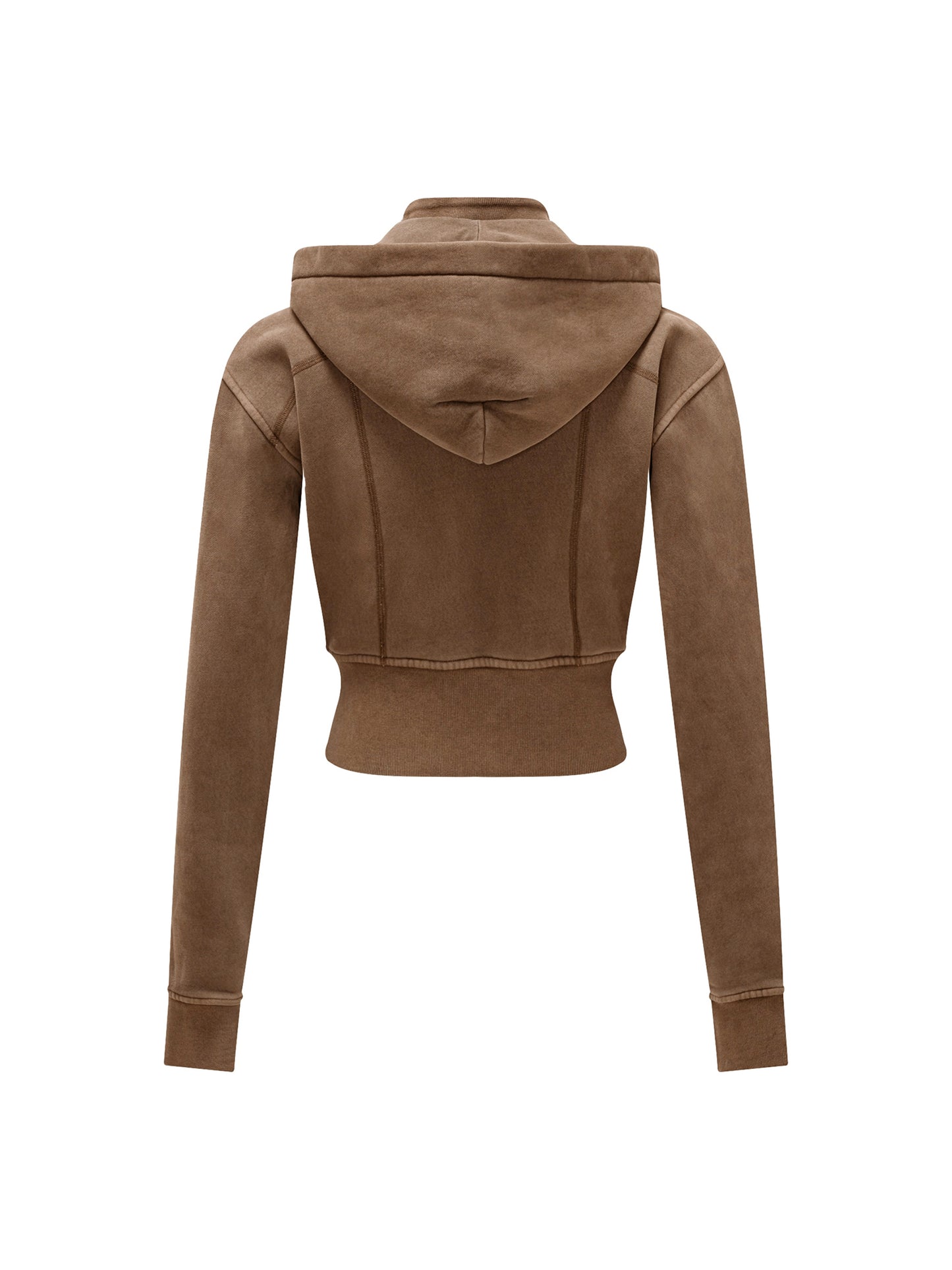 No 180 Afterimage Cropped Hoodie