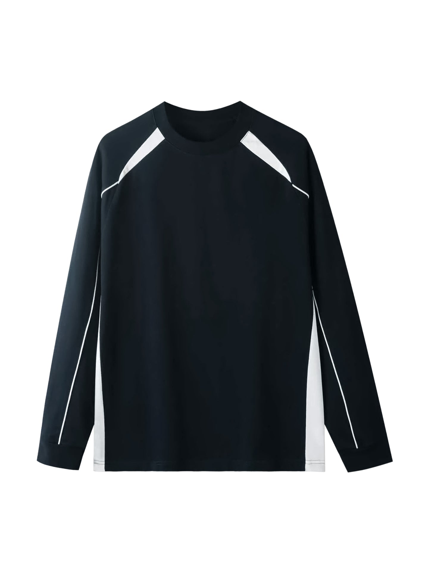 No 180 Contrast Panel Raglan Sweatshirt