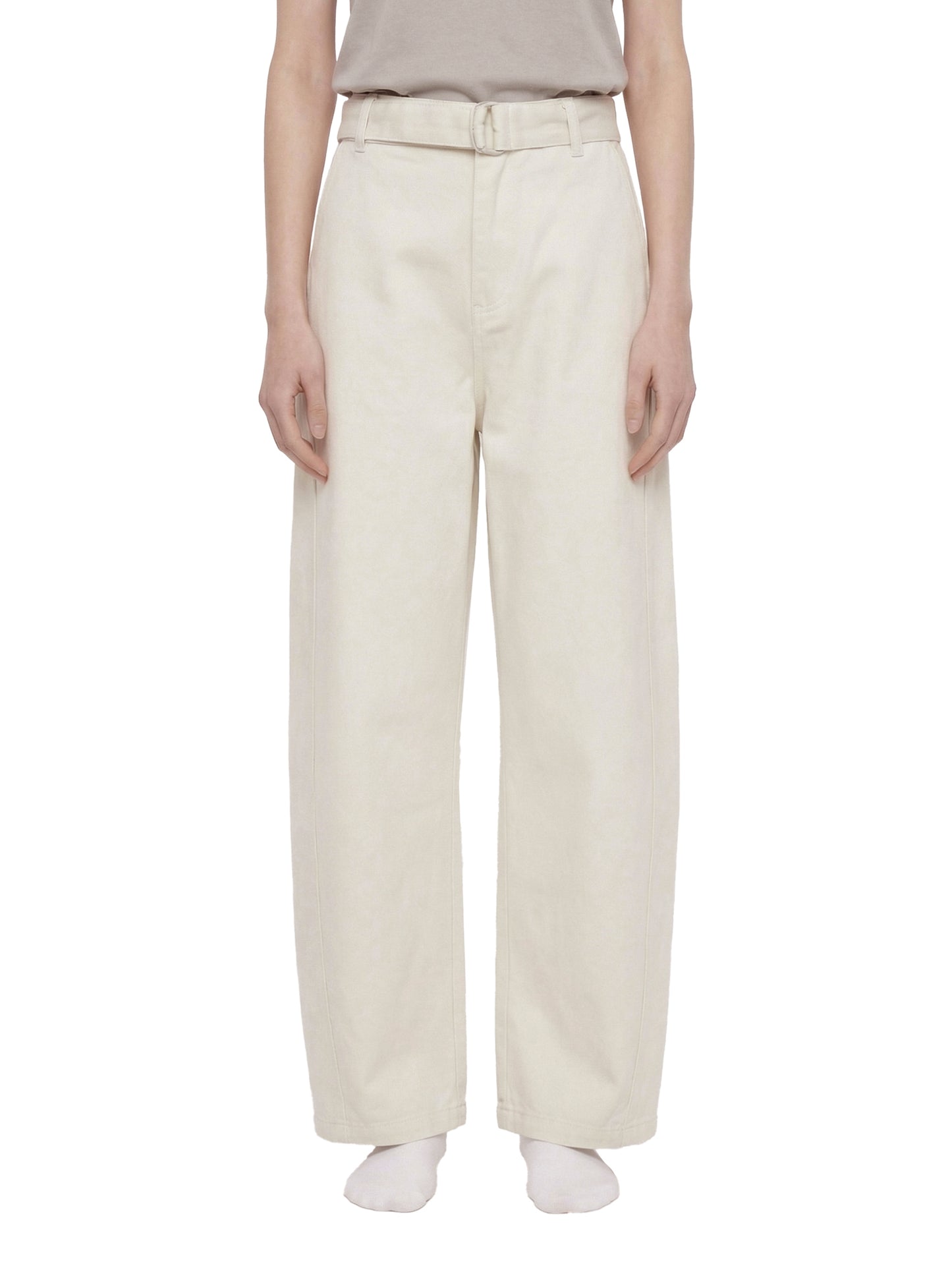 No 180 Foundation Belted Barrel Chinos