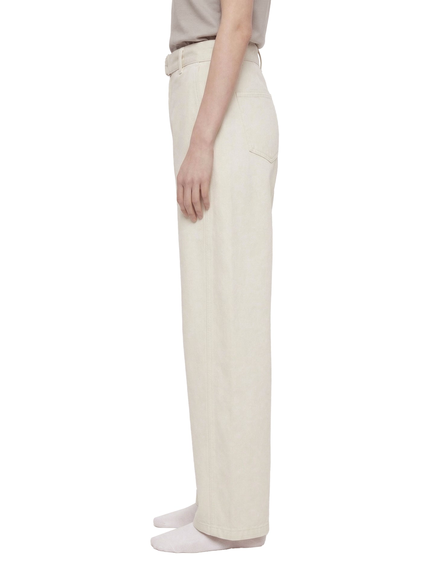 No 180 Foundation Belted Barrel Chinos