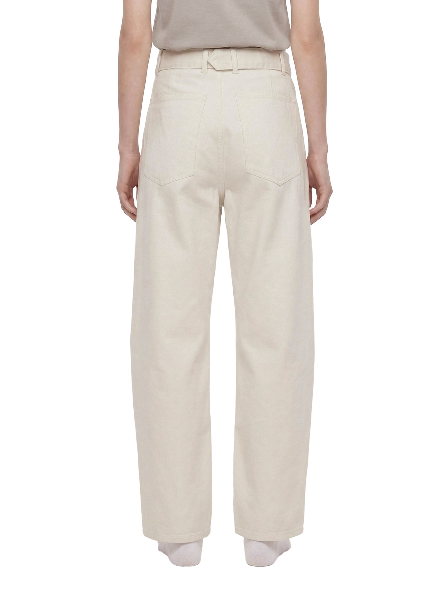 No 180 Foundation Belted Barrel Chinos