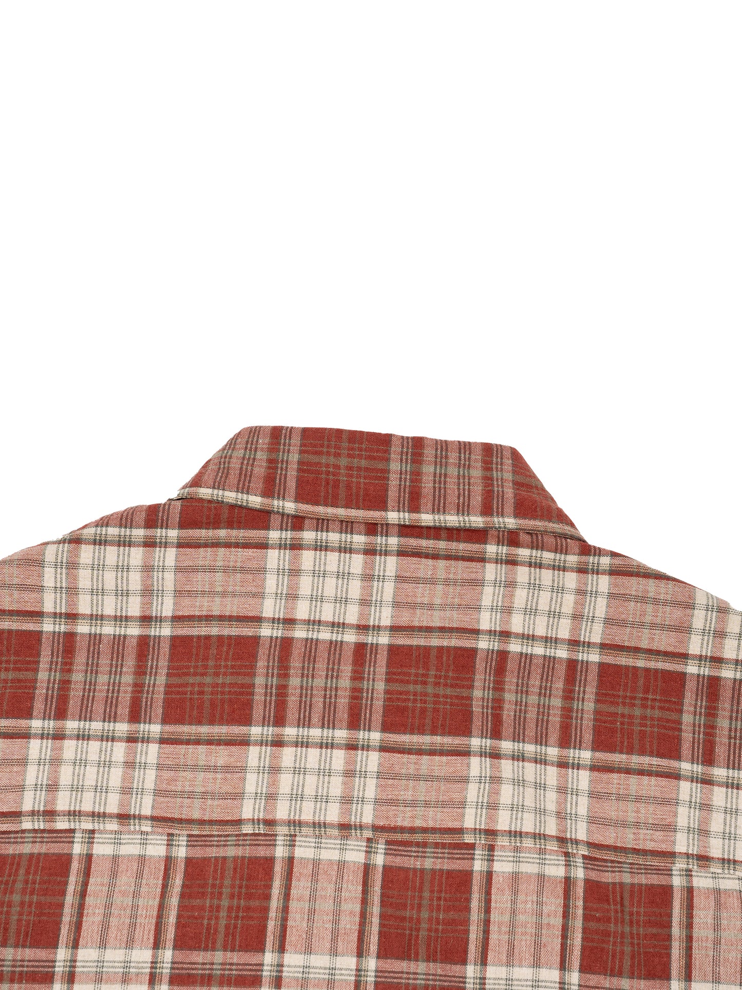 No 180 Rust Signal Plaid Shirt