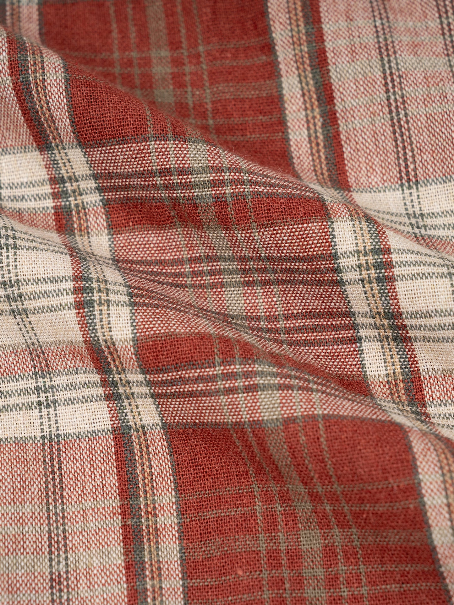 No 180 Rust Signal Plaid Shirt