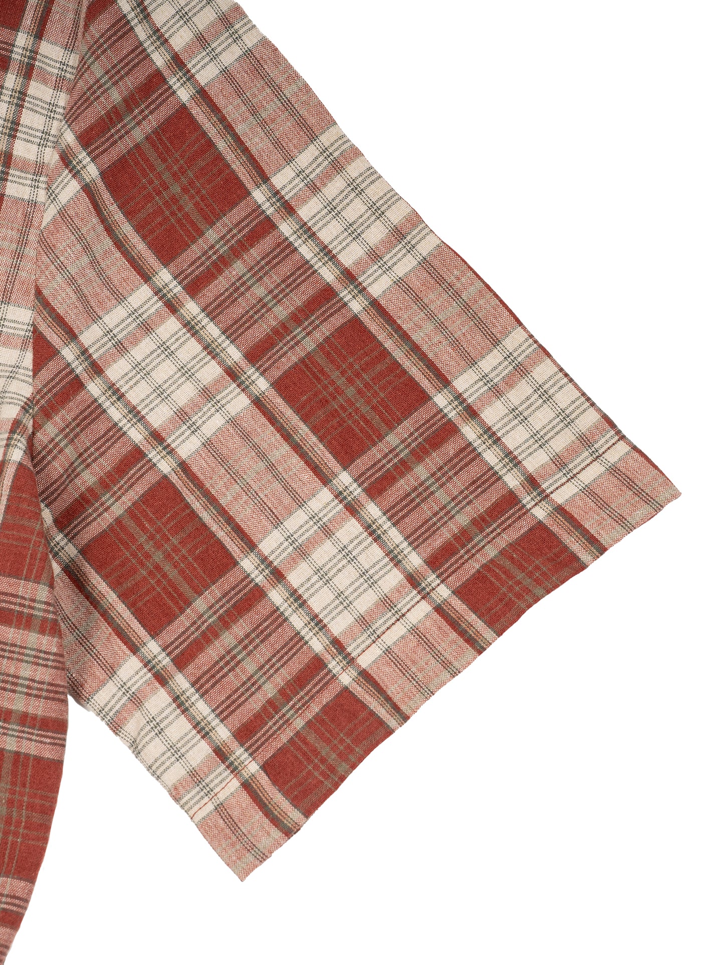 No 180 Rust Signal Plaid Shirt