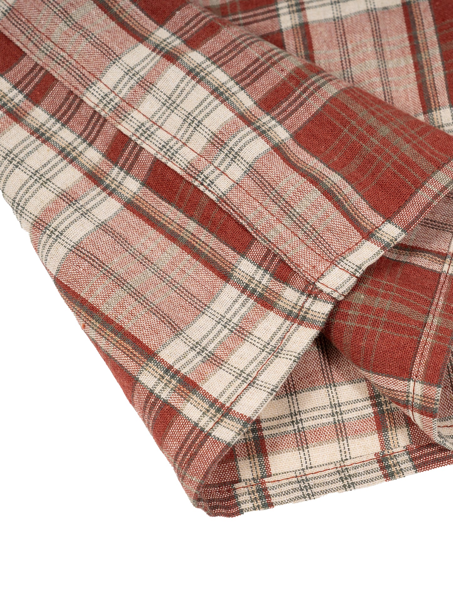 No 180 Rust Signal Plaid Shirt