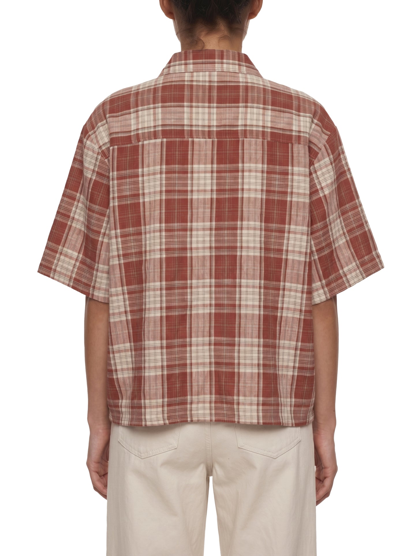 No 180 Rust Signal Plaid Shirt