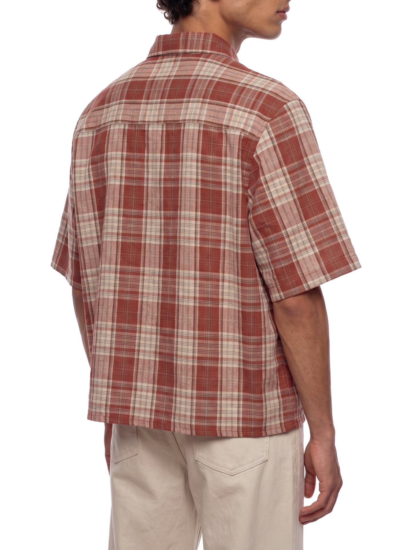 No 180 Rust Signal Plaid Shirt