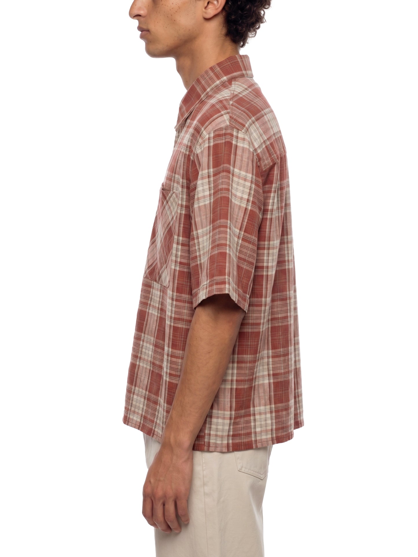 No 180 Rust Signal Plaid Shirt