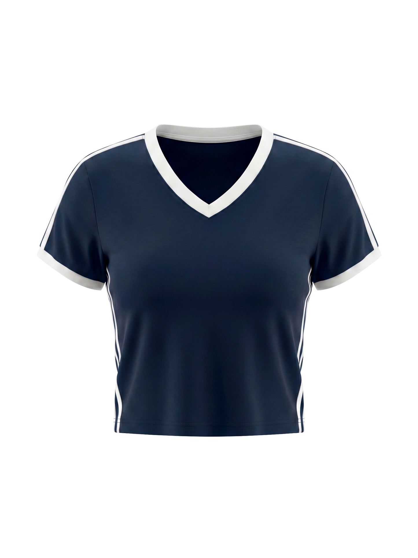 No 180 Victory Line Crop Tee