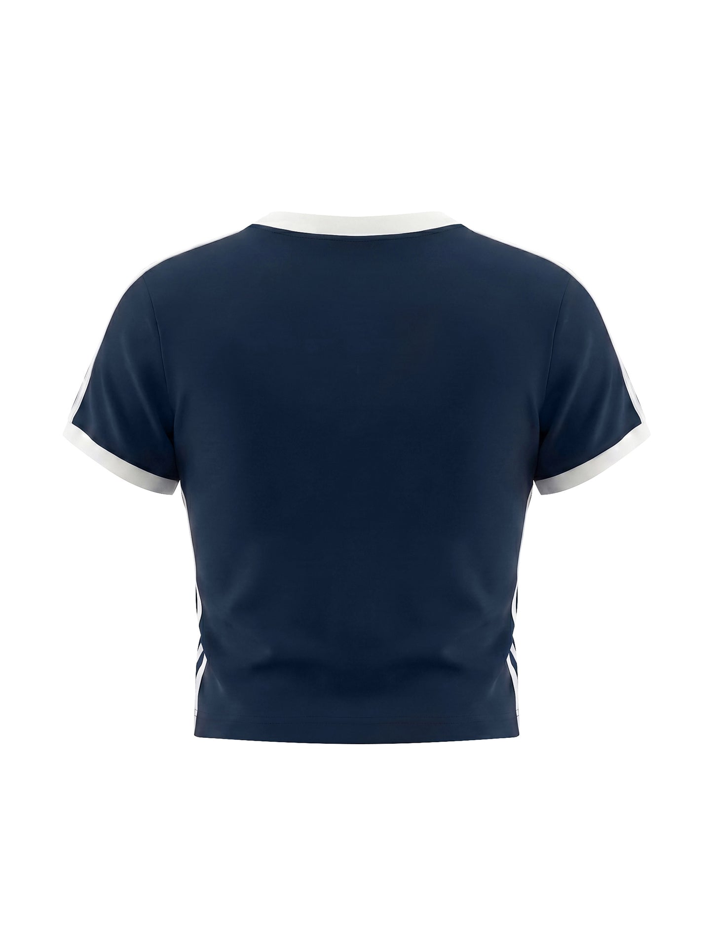 No 180 Victory Line Crop Tee