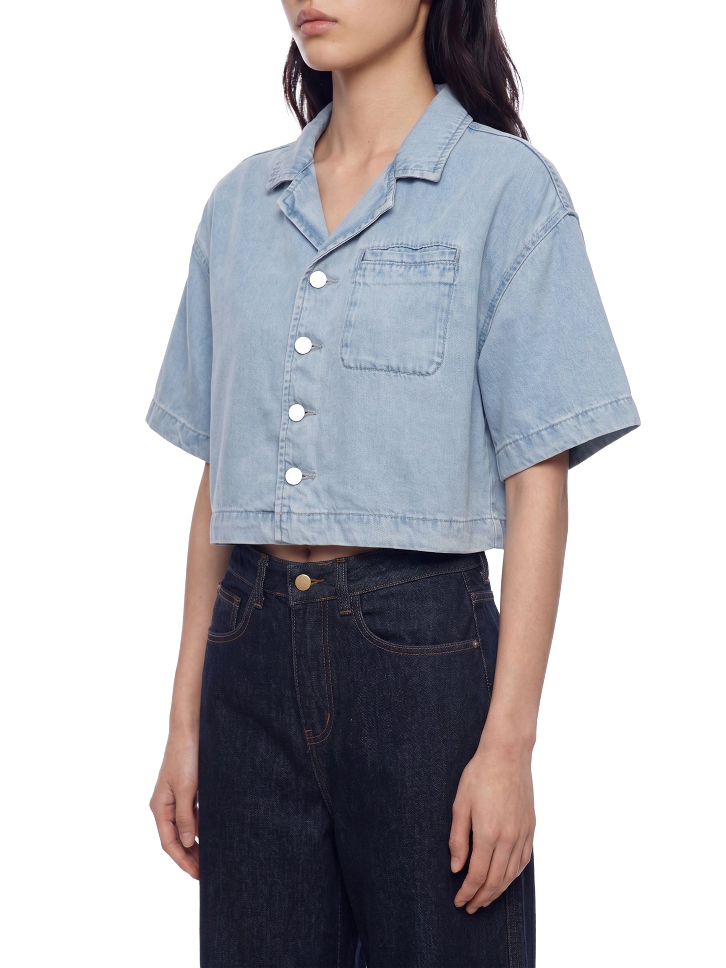 No 180 Afterglow Cropped Shirt