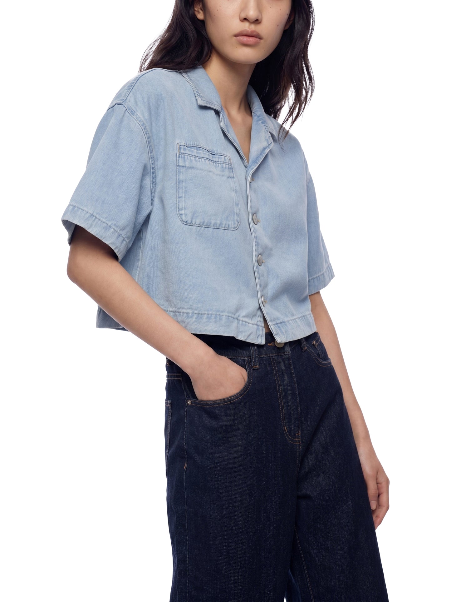 No 180 Afterglow Cropped Shirt