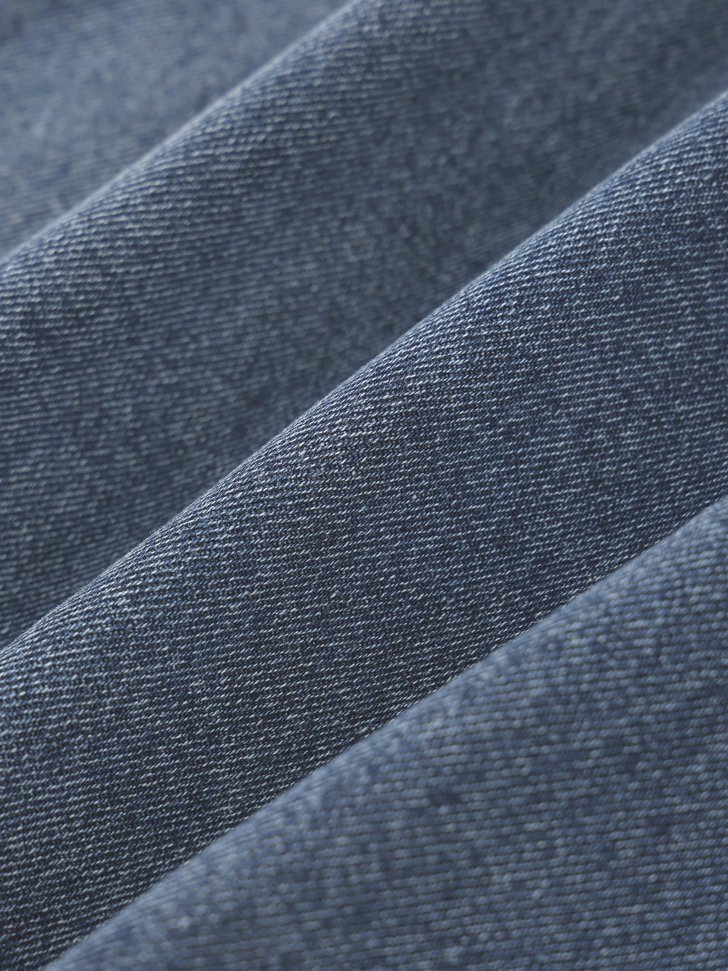 No 180 Vintage Quarter Zip Denim Shirt
