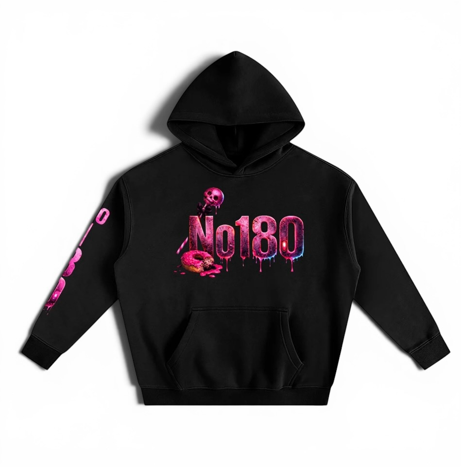 No 180 Candy Reaper Oversized Hoodie