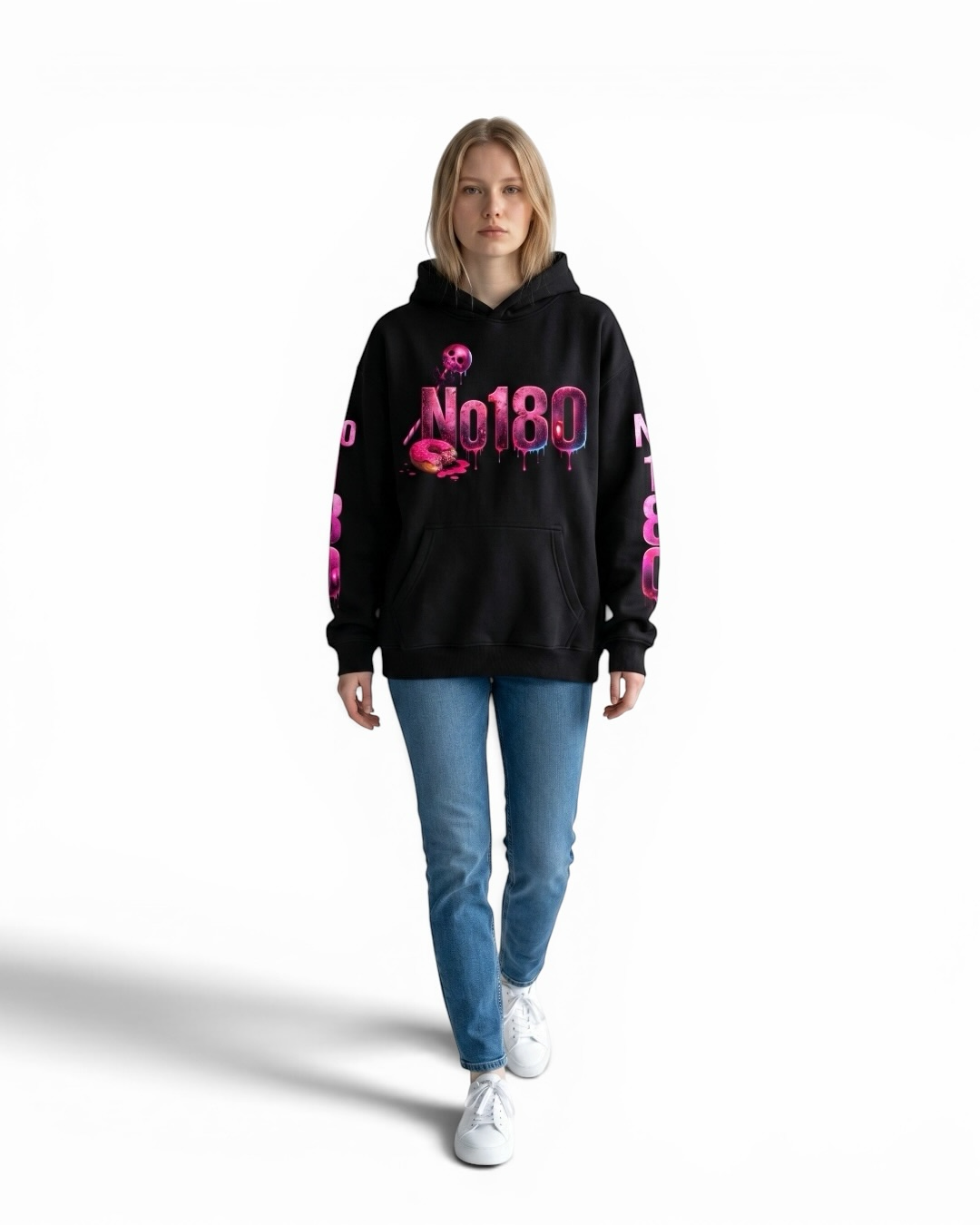 No 180 Candy Reaper Oversized Hoodie