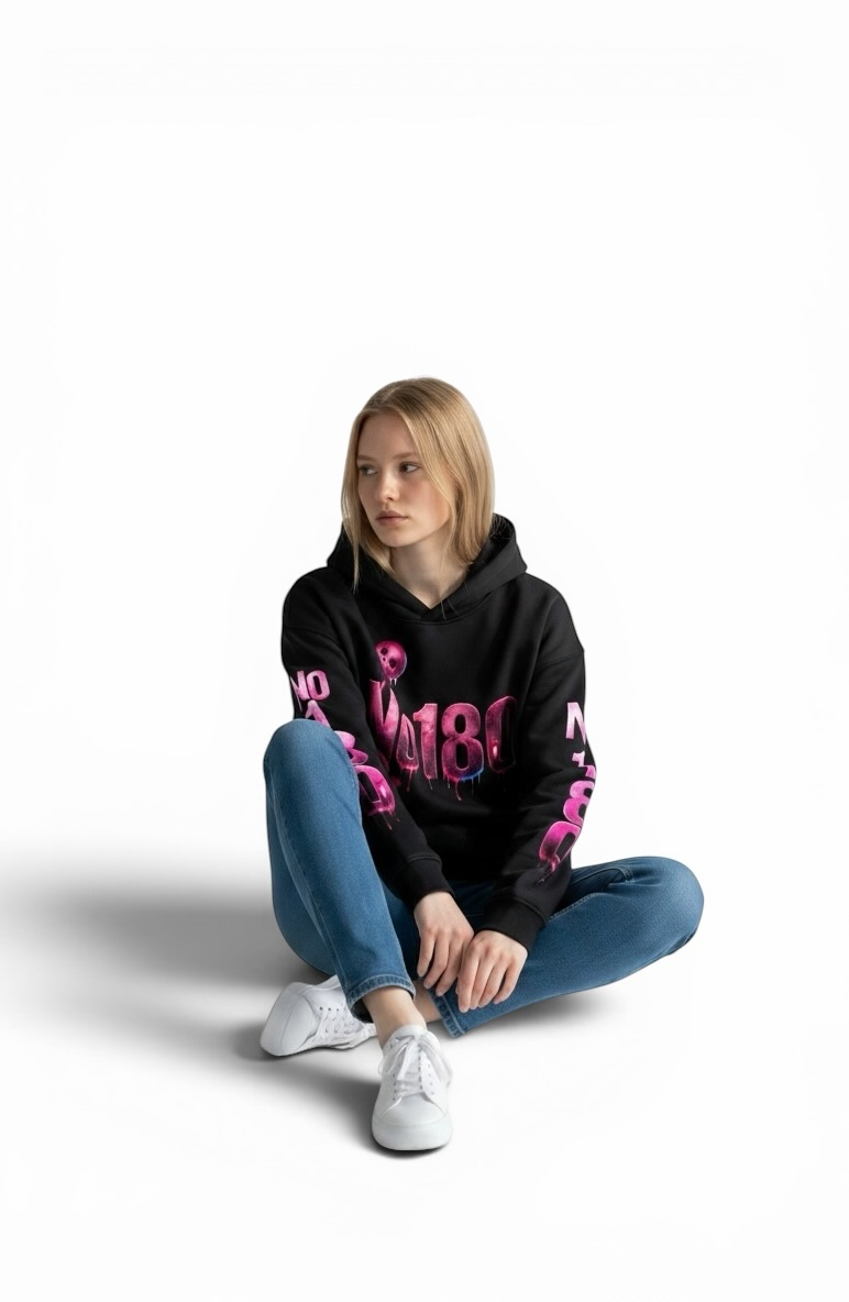No 180 Candy Reaper Oversized Hoodie