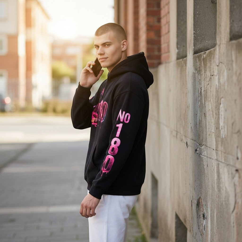 No 180 Candy Reaper Oversized Hoodie